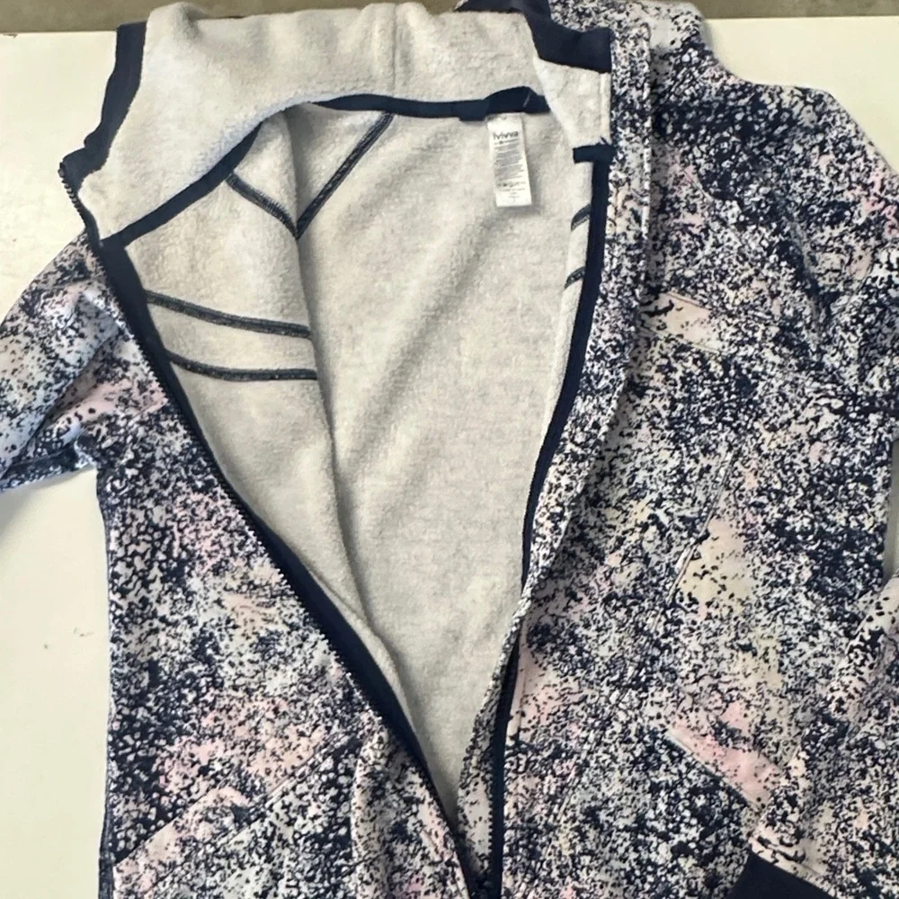 Ivivva Good in The Hood Scuba Hoodie Navy Speckle 14
